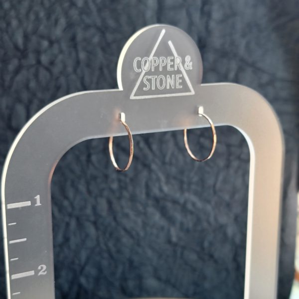 Everywhere Hoops - 14k Rose Gold - Image 2