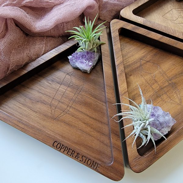 Solid Walnut Jewelry Tray - Image 2