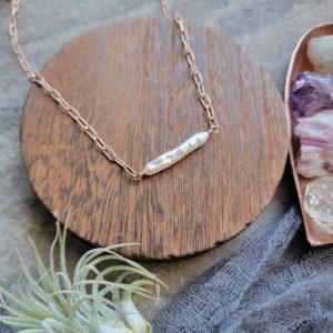 Necklace - Biwa Pearl