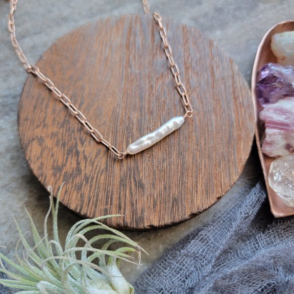 Necklace - Biwa Pearl