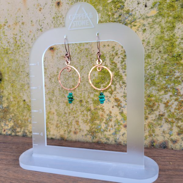 Turquoise Mini Swoops - Image 2