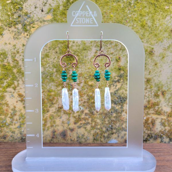 Turquoise Biwa Pearl - Image 2