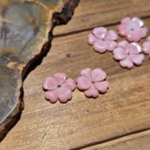 Add-On Charms - Pink Plumeria