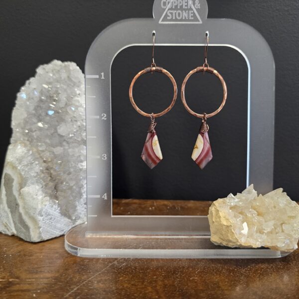 Wilder Hoops - Mookaite - Image 2