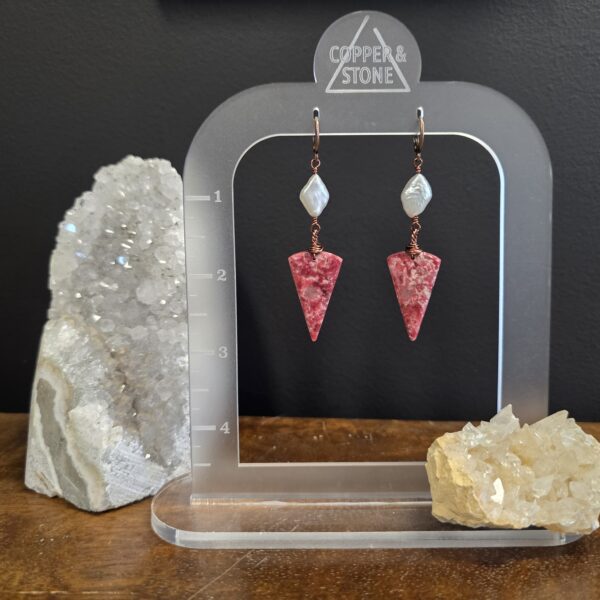 Norwegian Thulite & Pearl - Image 2