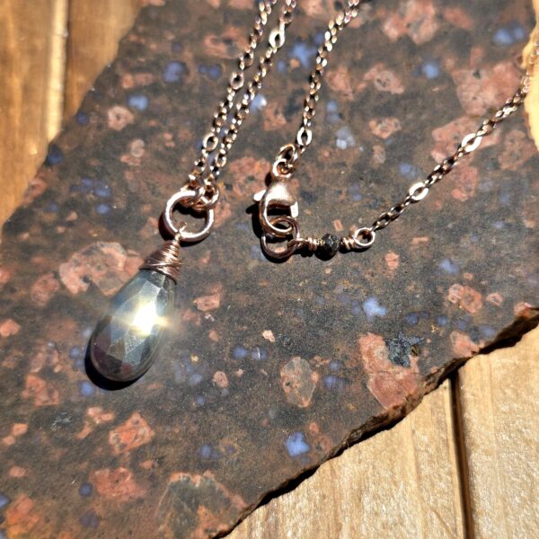 Allure Necklace - Pyrite - Image 2