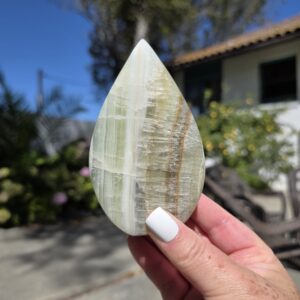 Green Banded Calcite