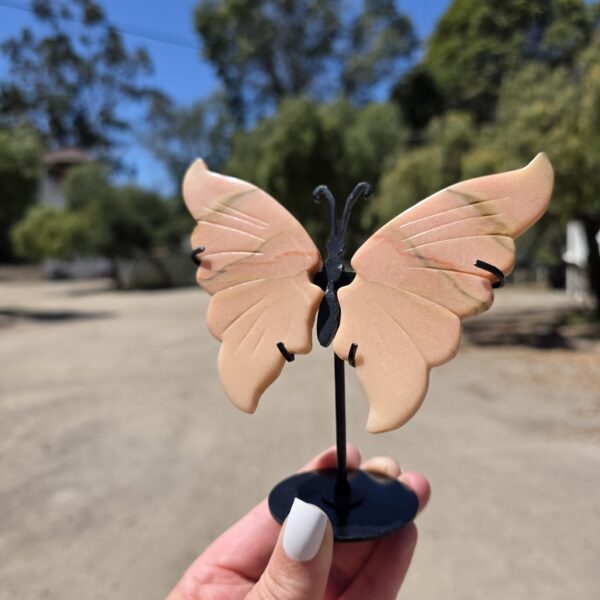 Pink Opal Butterfly - Image 2