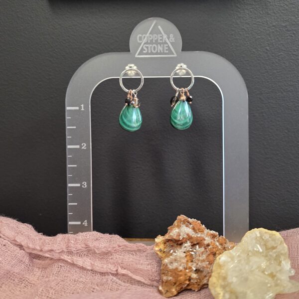 Hard Candy Studs - Malachite - Image 2