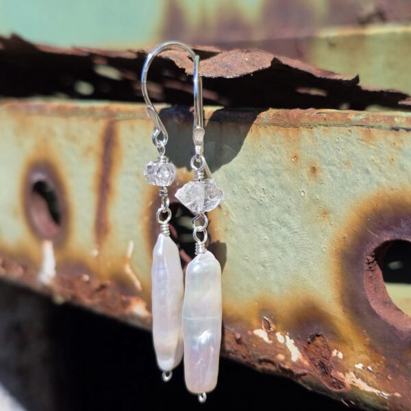 Biwa Pearl Dangles