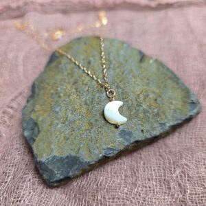 New Phase Dainty Moon Necklace