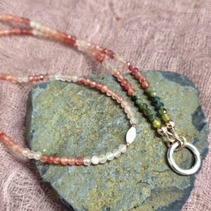 Interchangeable & Reversible Charm Necklace!