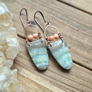 Geo Girl Hoops - Hemimorphite