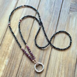 Interchangeable & Reversible Charm Necklace - 24"