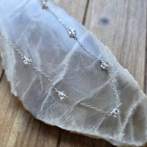 Starlight Necklace - Silver & Herkimer Diamond
