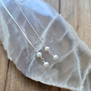 Pearl Threaders - Silver