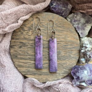 African Purple Stone Bars