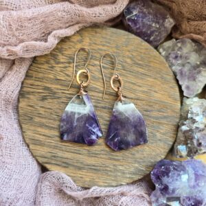 Raw Amethyst Slices