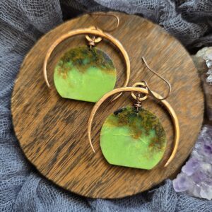 Rhea Hoops - Serpentine