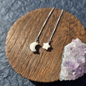 Silver Threaders - Moon & Star