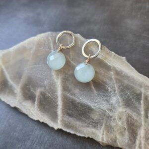 Starlet Studs - Amazonite