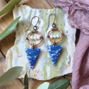 Lapis Lazuli & Pearl
