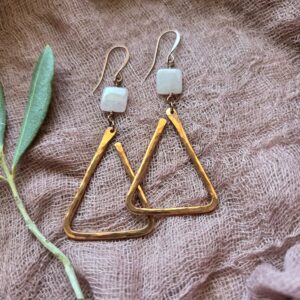 Classic Triangles - Morganite