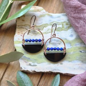 Geo-Girl Hoops - Obsidian