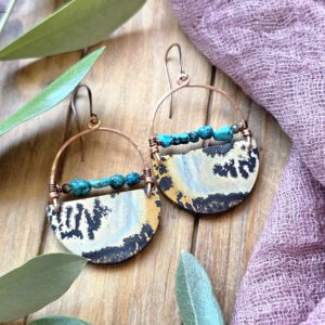 Geo-Girl Hoops - Chohua Jasper