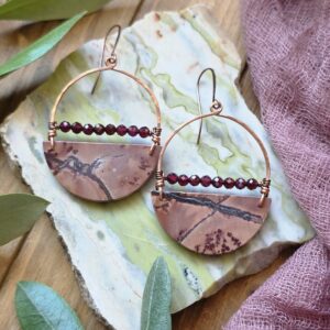 Geo-Girl Hoops - Chohua Jasper
