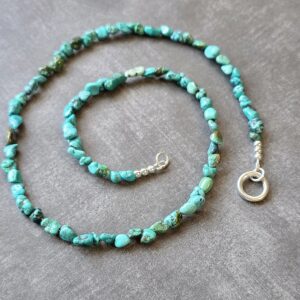 Turquoise Nugget Necklace