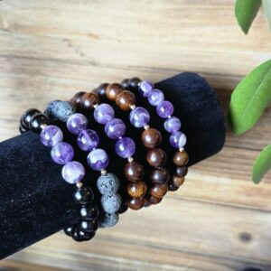 Amethyst Stretch Bracelet