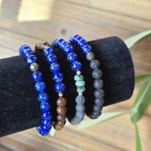 Lapis Lazuli Stretch Bracelets