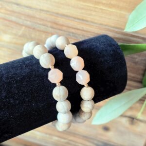 Peach Aventurine Stretch Bracelets
